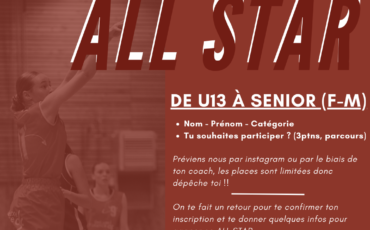 ALL STAR GAME DU CLUB