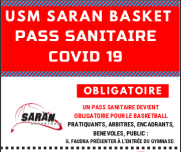 PASS SANITAIRE OBLIGATOIRE