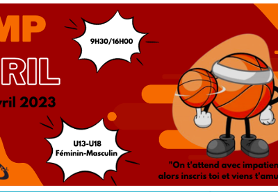 Camps basket avril