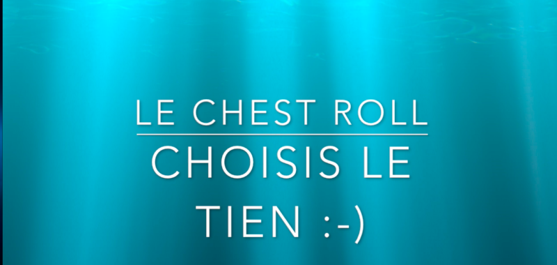 Freestyle defi : le chest roll