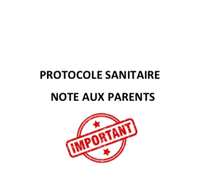 PROTOCOLE SANITAIRE CLUB POUR LA REPRISE