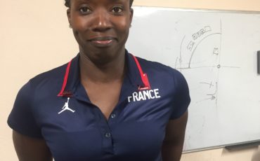 Nos joueuses et l' équipe de France 3X3