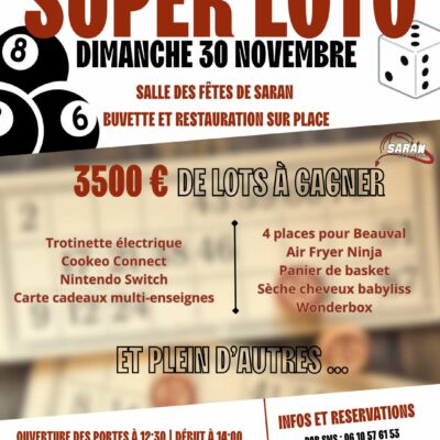 Le super loto du club