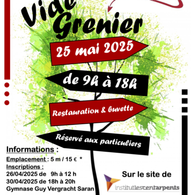 VIDE GRENIER DE SARAN BASKET