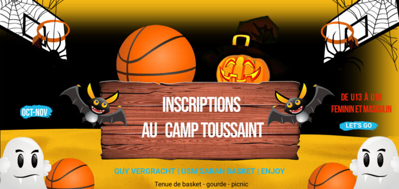 Camps basket Toussaint