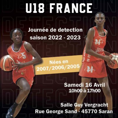 Journée de détection U18 F