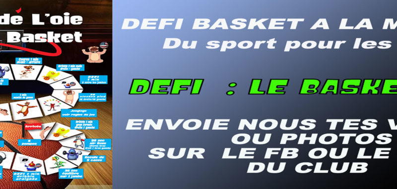 Jeu de l'oie basket